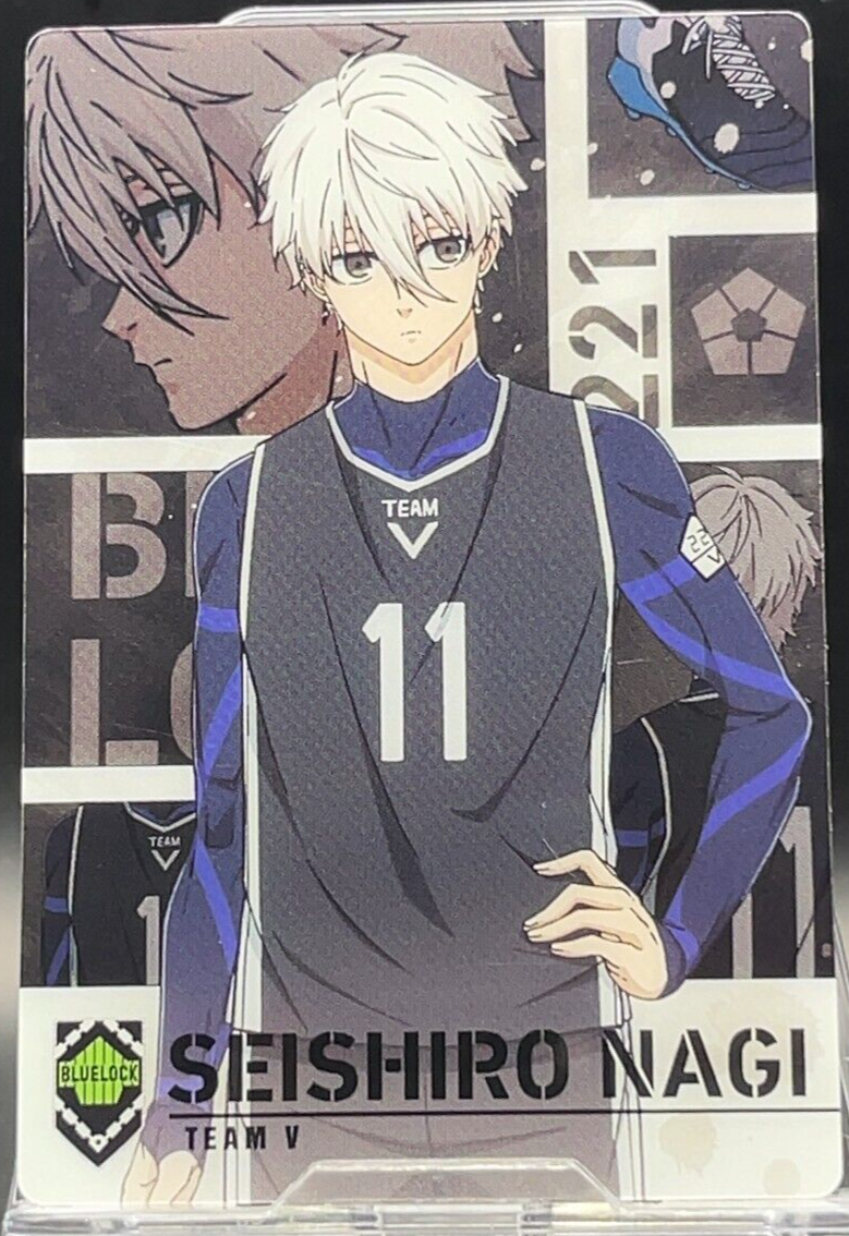 Seishiro Nagi #1-16 Blue Lock Wafer Card Bandai New Football Anime