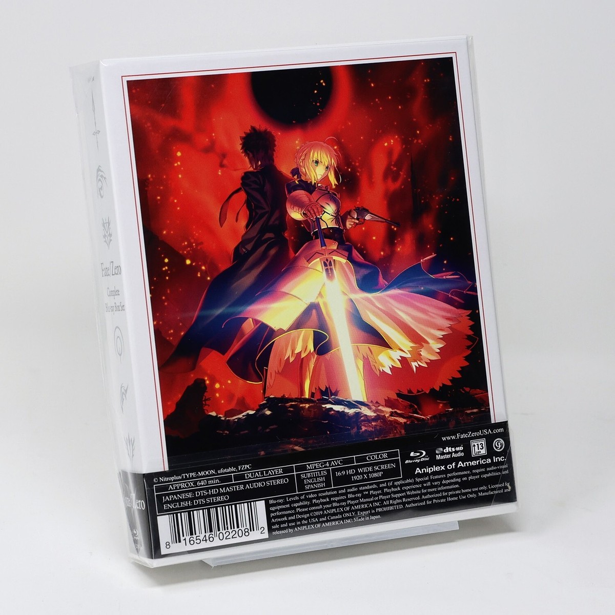 Fate Zero Complete Blu-ray Box Set Limited Edition Anime Aniplex