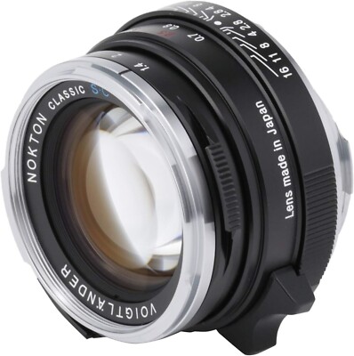 VoightLander Prime Lens NOKTON classic 40mm F1.4 S.C. Single