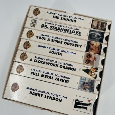 Stanley Kubrick VHS Movie Collection Box Set - 2001 - The Shining