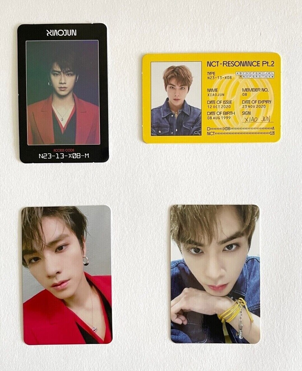 NCT Wayv Official Photocard from album Empathy Resonance Arrival