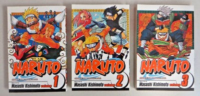 Naruto Volumes 1-13 TPBs Masashi Kishimoto Shonen Jump Viz Manga