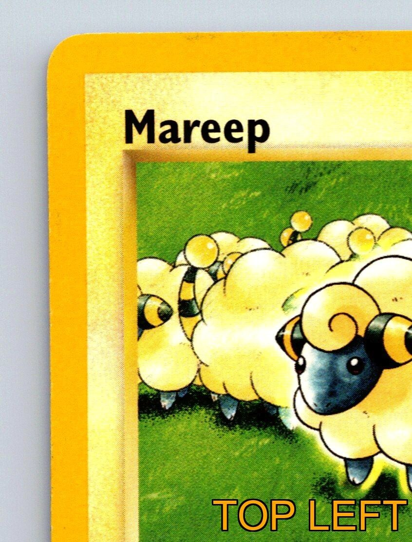 Mareep HP 40 Basic Pokémon Thundershock Attack Yellow Card Rarity
