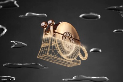 CASETiFY One Piece Golden Transponder Snail Collectible AirPods