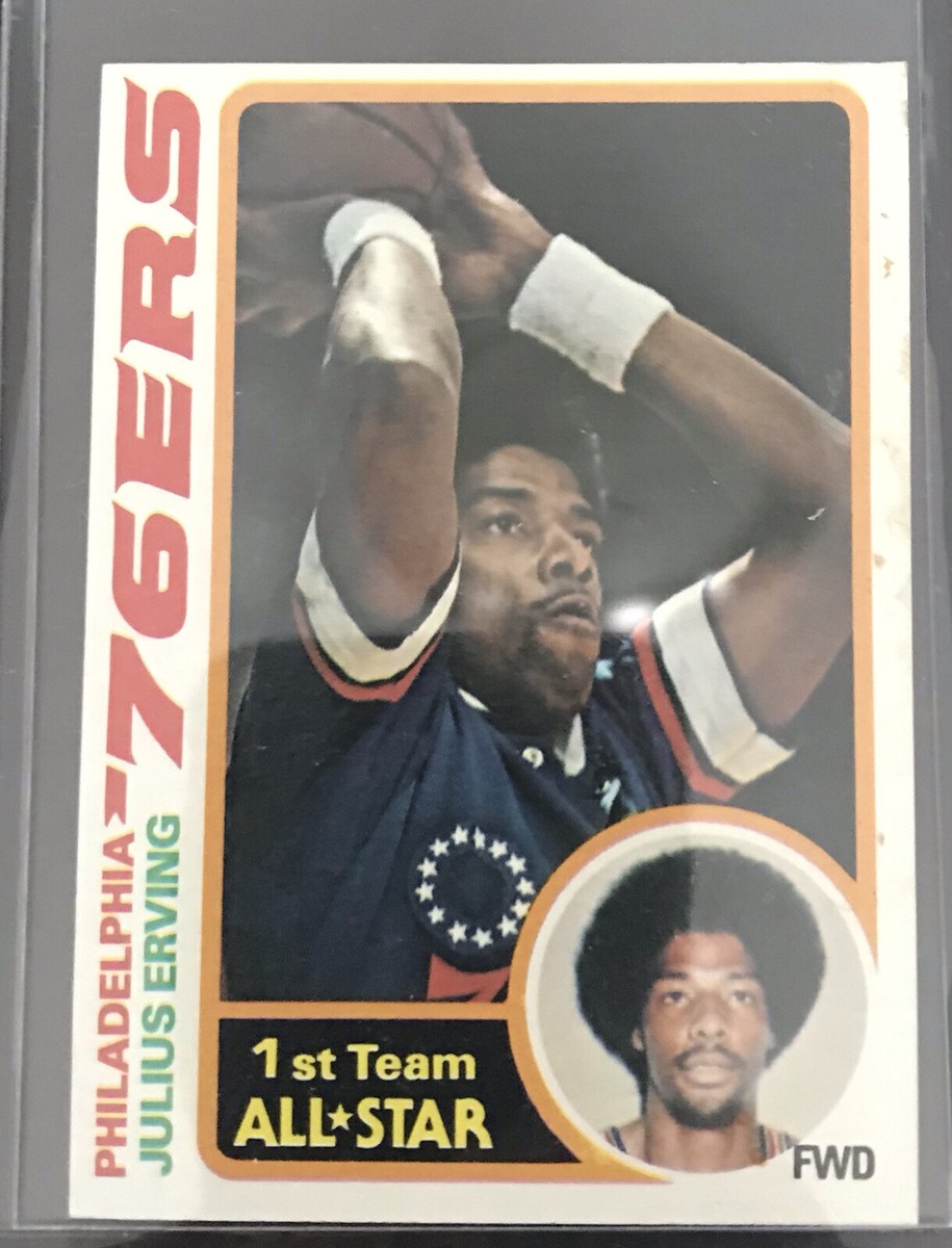 1969 TOPPS JULIUS ERVING DR J PHILADELPHIA 76ERS ALL STAR