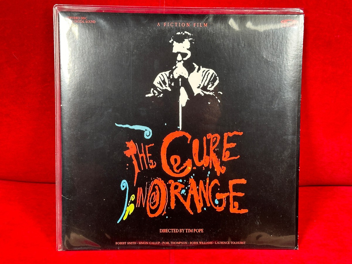 Buy The Cure in Orange Laser Disc Disc Is Flawless Played 3 Times