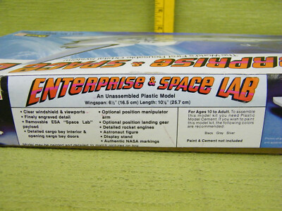 Vintage 1978 Revell 1/144 Scale Space Orbital Enterprise & Space