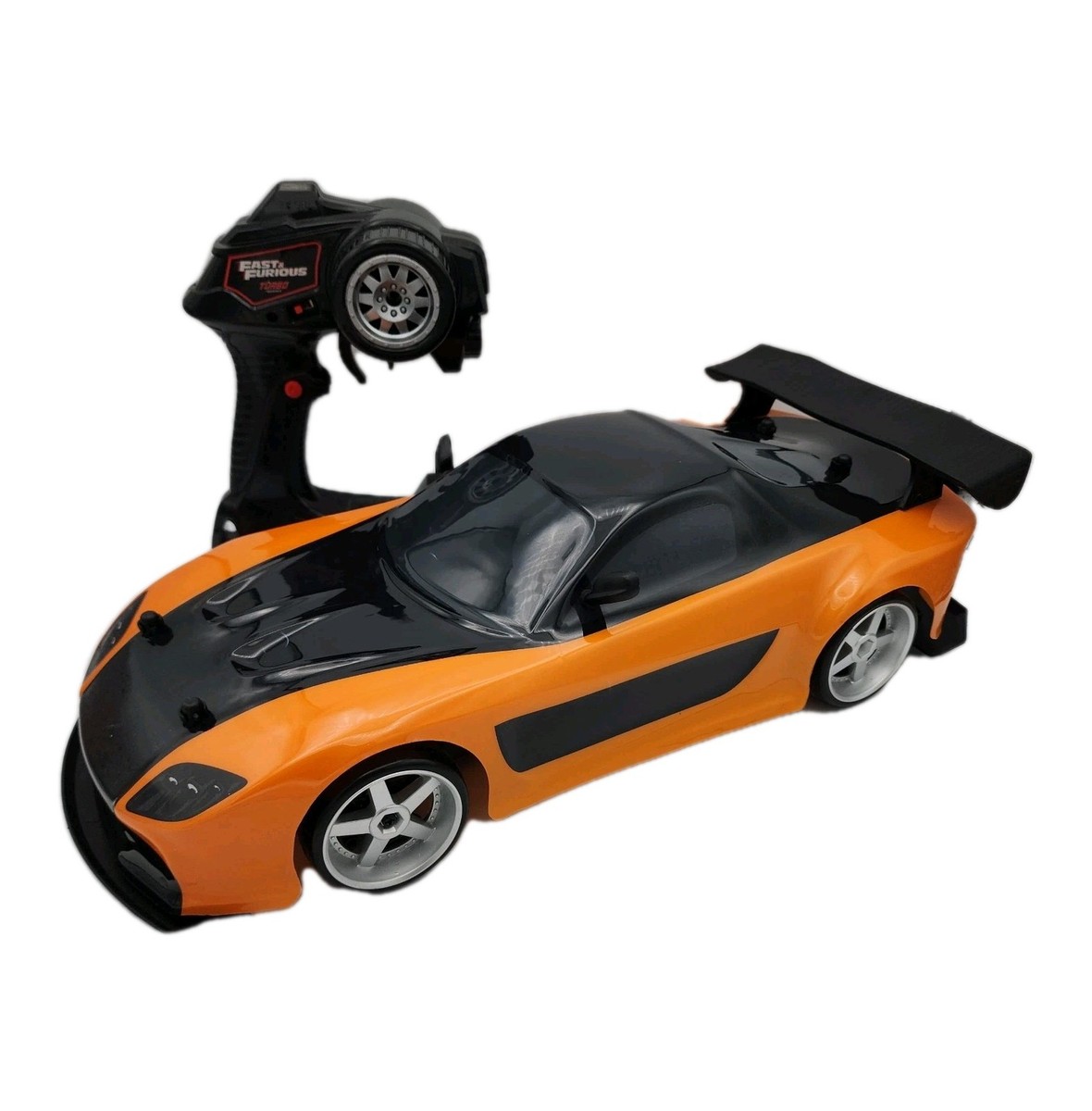 Jada Toys Fast & Furious Han's Mazda RX-7 Drift RC Car 1 10 Scale