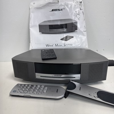 BOSE Wave Radio CD Player Model AWRC-1G Gray Untested - No Cables