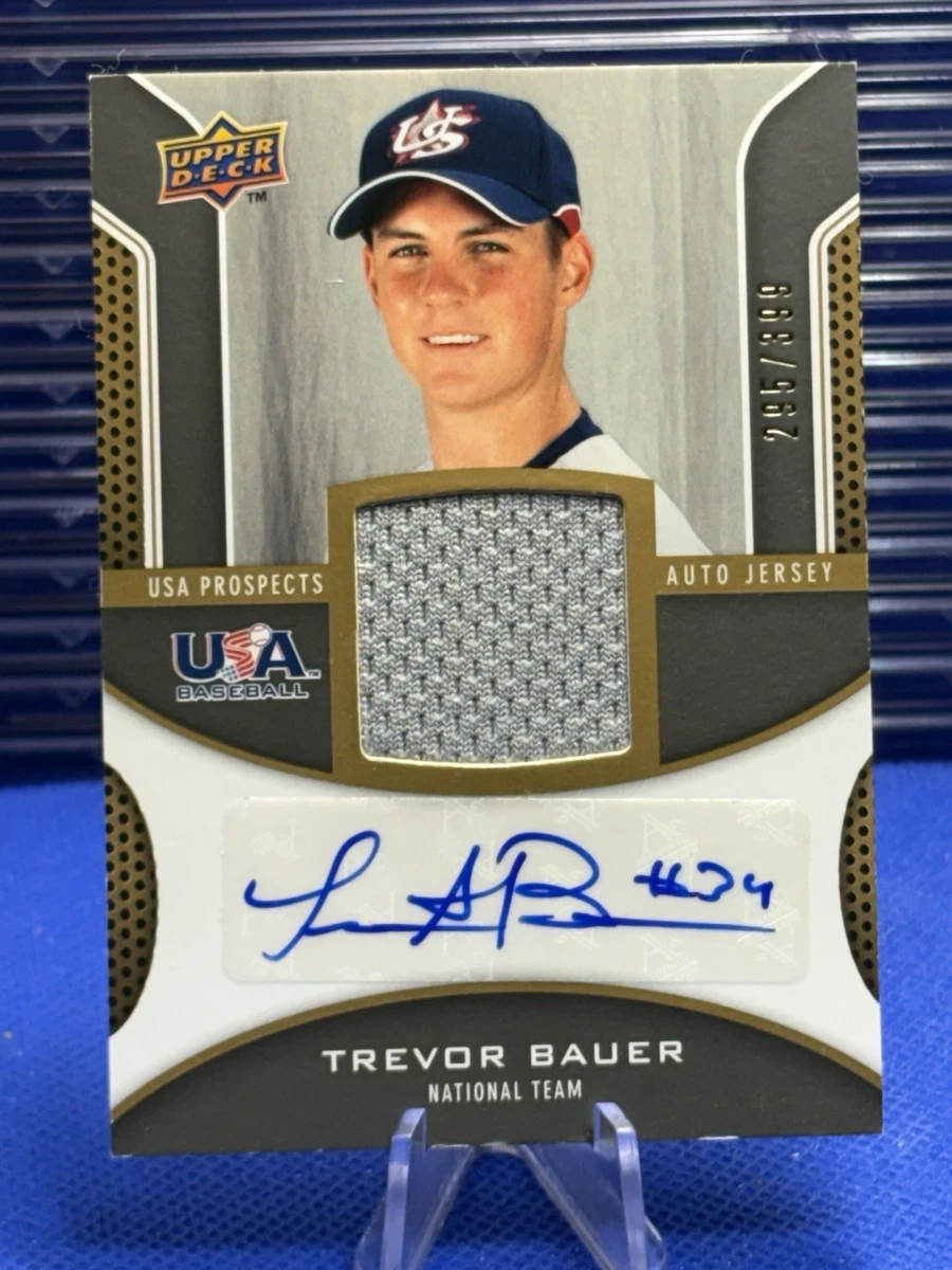 Trevor Bauer Baseball Serial Numbered Sports Trading Cards