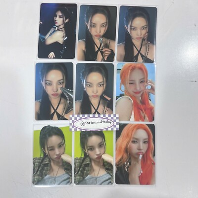 G)I-DLE WORLD TOUR I-DOL PHOTOCARD TRADING SET POLA OFFICIAL GIDLE