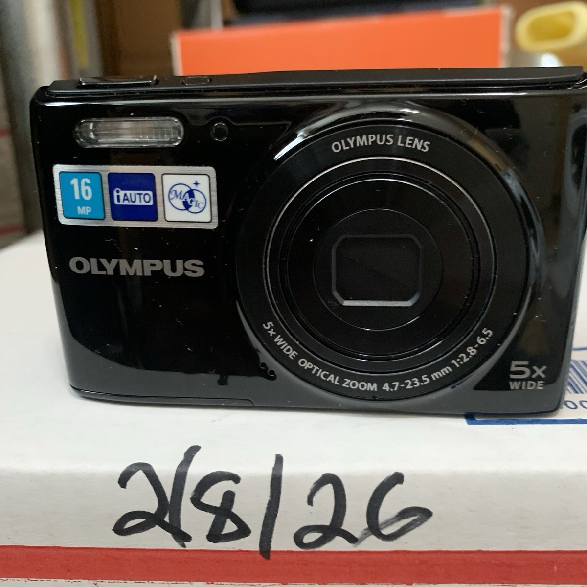 Olympus Stylus VG-180 16.0MP Digital Camera - Black for sale