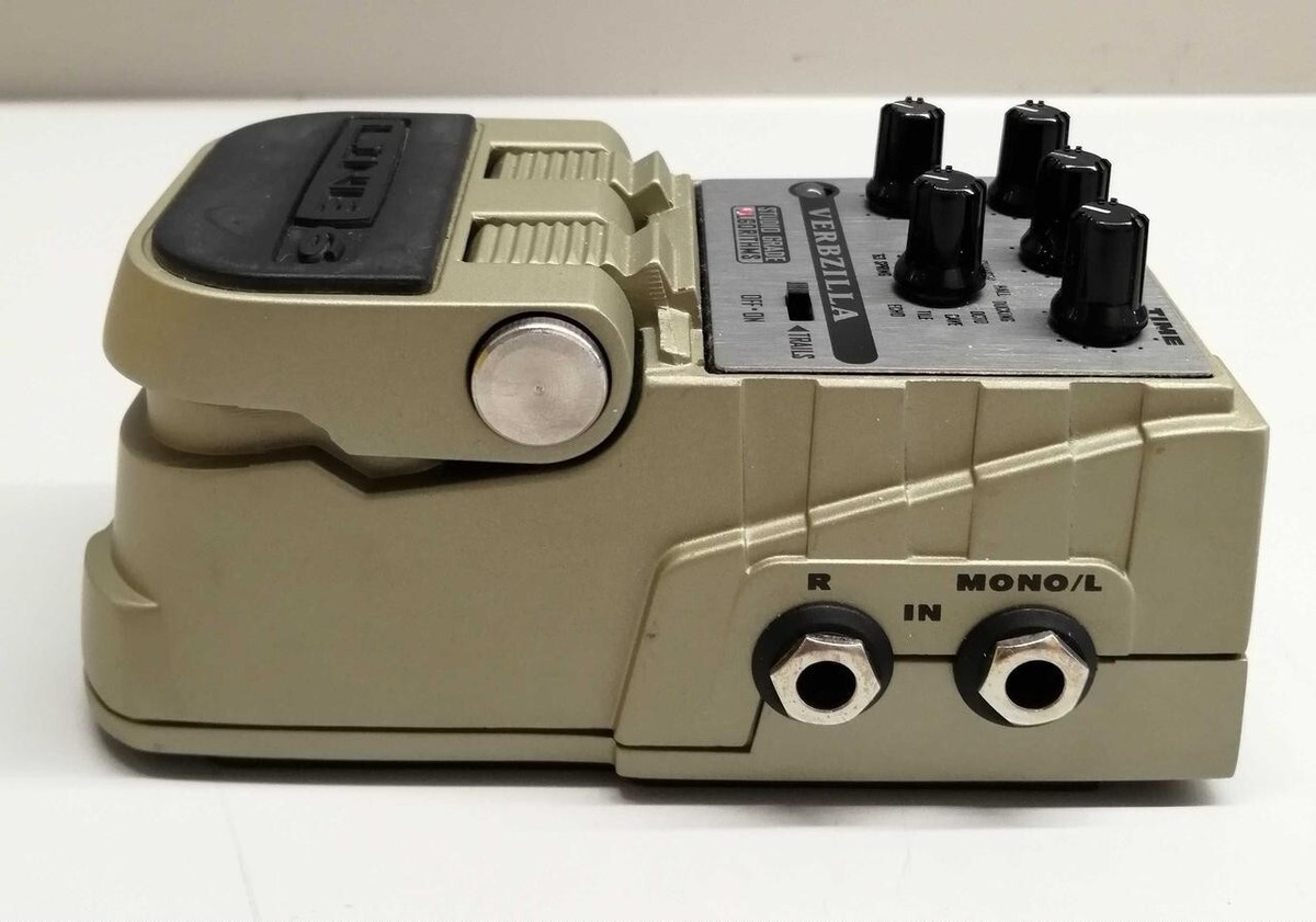 verbzilla Stereo Digital Guitar Bass Reverb Effect Pedal Line6 | eBay