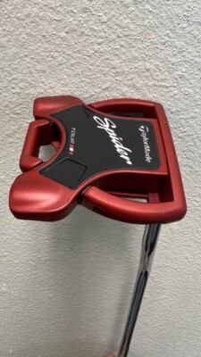 TaylorMade Spider Tour Red Double Bend, No Site Line, 35