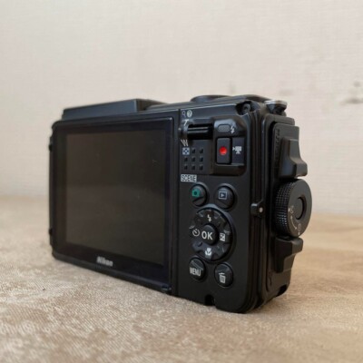 Nikon COOLPIX AW130 Digital Camera W. 5x Zoom Lens Orange | eBay