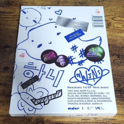 Newjeans New Jeans' 1st EP CD NWJNS Bluebook Hanni Version/+Gift+