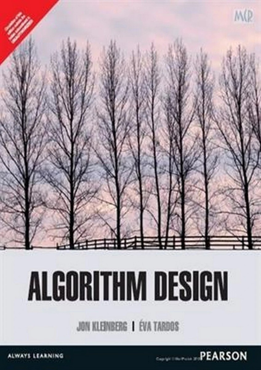 Algorithm Design by Eva Tardos and Jon Kleinberg (2005, Trade