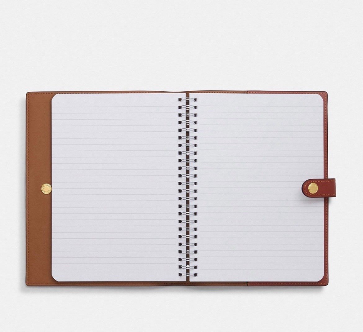 NEW Coach Notebook with Wild Strawberry Print in Signature Canvas