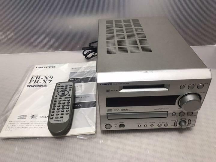 ONKYO FR-X7 CD/MD Mini Stereo Component System 100V Amplifier JUNK