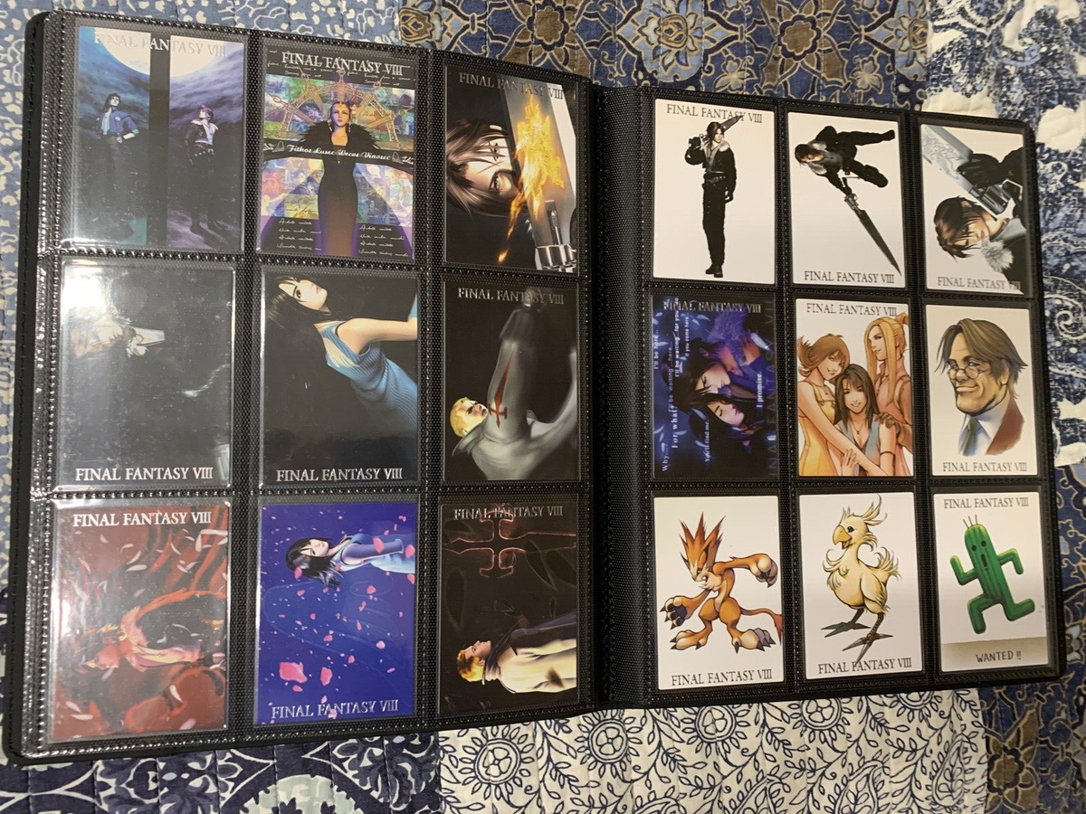 Final Fantasy 8 VIII FF8 Triple Triad 110 Complete Set Trading