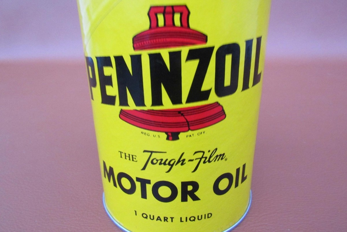 Vintage Orig 1960-70's Pennzoil Z-7 Motor Oil NOS 1 Qt Cardboard
