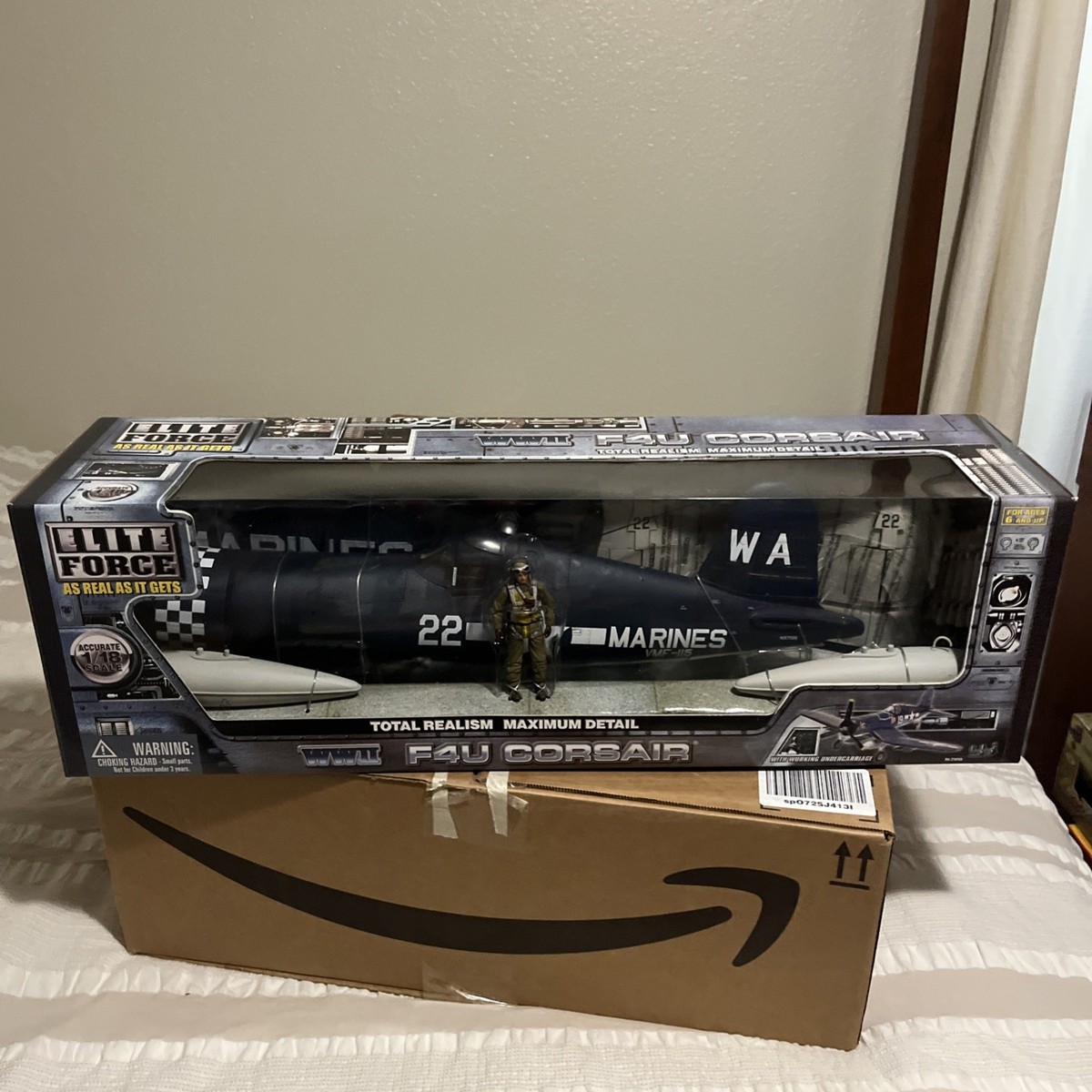 Elite Force F4u Corsair WWII Plane 1 18 for sale online | eBay