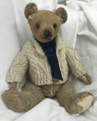 ANTIQUE Chad Valley Teddy Bear Early 1920s from English Museum in