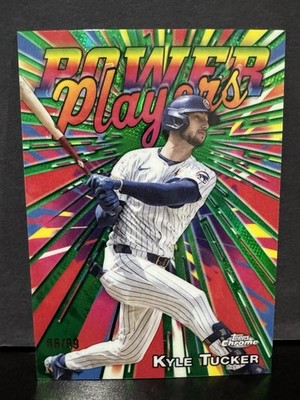 2025 Topps Chrome Update Power Players Kyle Tucker #PP-36 GREEN