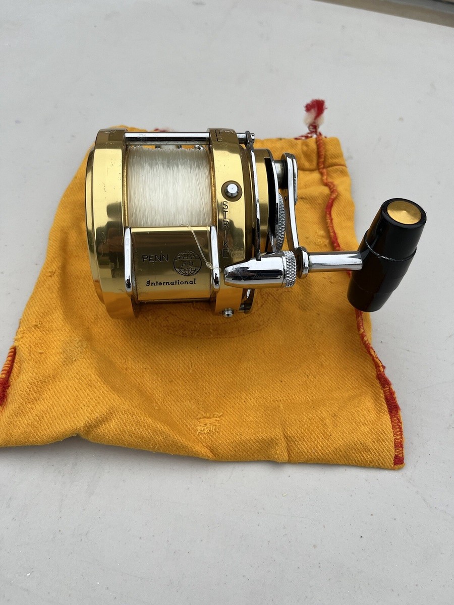 Penn International 20 Vintage Early 80s Big Game Trolling Reel