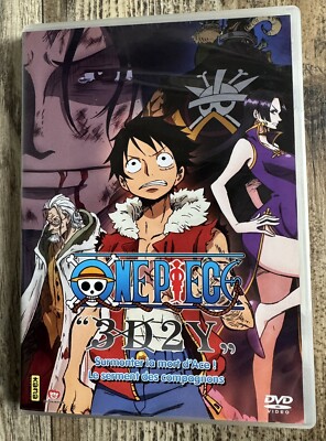 One Piece: 3D2Y - Overcome Ace's Death! DVD “surmonter la mori d