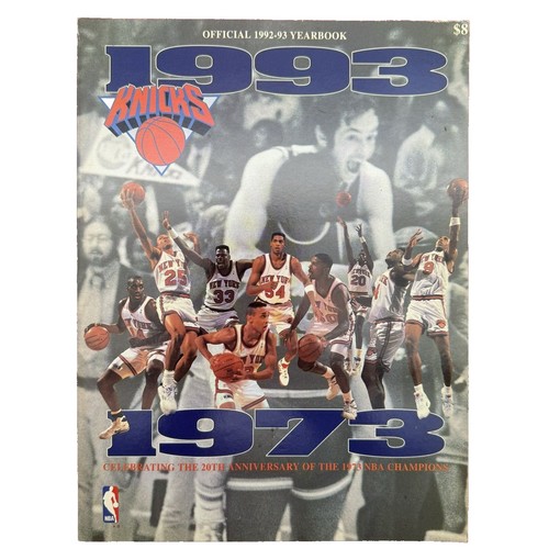 2023 - 2024 NEW YORK KNICKS YEARBOOK NBA BASKETBALL PROGRAM N.Y.
