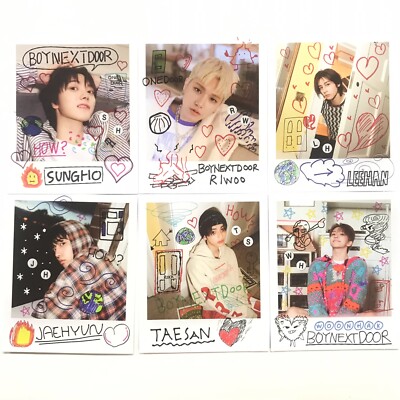 BOYNEXTDOOR] HOW? / Sticker Ver. Official Polaroid | eBay