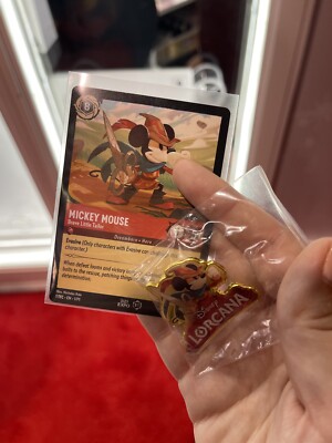 Lorcana D23 Disney Mickey 1 TFC Exclusive Promo Trading Card