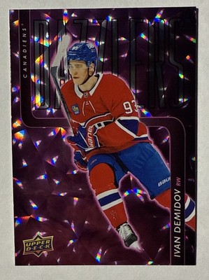 IVAN DEMIDOV 2025-26 UD Series 1 Pink Dazzlers SP ROOKIE #DZ-18 RC