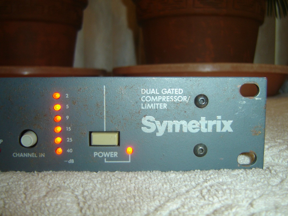 Symetrix 525, Dual Gated Compressor Limiter, Vintage Rack | eBay