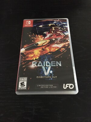 COMPLETE Raiden V: Director's Cut (Nintendo Switch, 2019