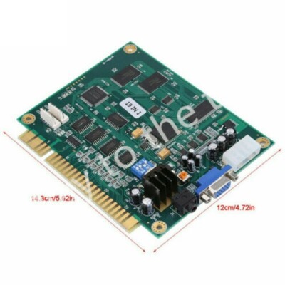 Arcade JAMMA Video Game PCB 19 in 1 Horizontal Multicade Multigame