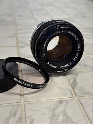 OLYMPUS OM 50MM F1.8 ZUIKO PRIME CAMERA LENS FOR OM-1 OM-2 OM-3 OM