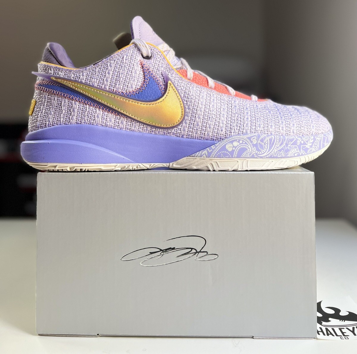 NEW Nike Lebron XX 20 Violet Frost | Men's Size 10 | DJ5423-500 | eBay