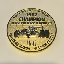 Nelson Piquet Formula 1 Racing Fan Apparel and Souvenirs for sale
