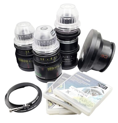 Kowa 2x Anamorphic Mirrorscope Rehoused 3-Lens Set w/30mm Adapter