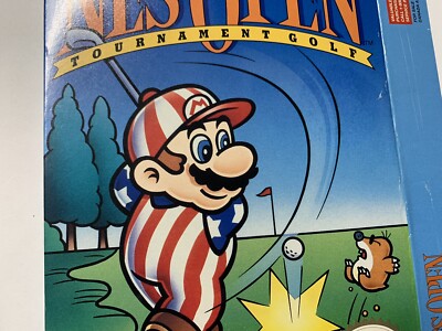 NES OPEN Tournament Golf Nintendo NES box only | eBay
