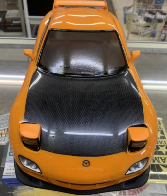NEW TAMIYA 1/10 RC MAZDA RX7 RX-7 FD CUSTOM JDM PAINTED BODY