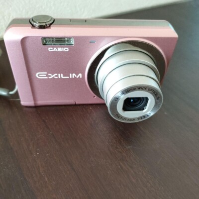 CASIO EXILIM EX-ZS5 Pink 14.0MP Compact Digital Camera 100