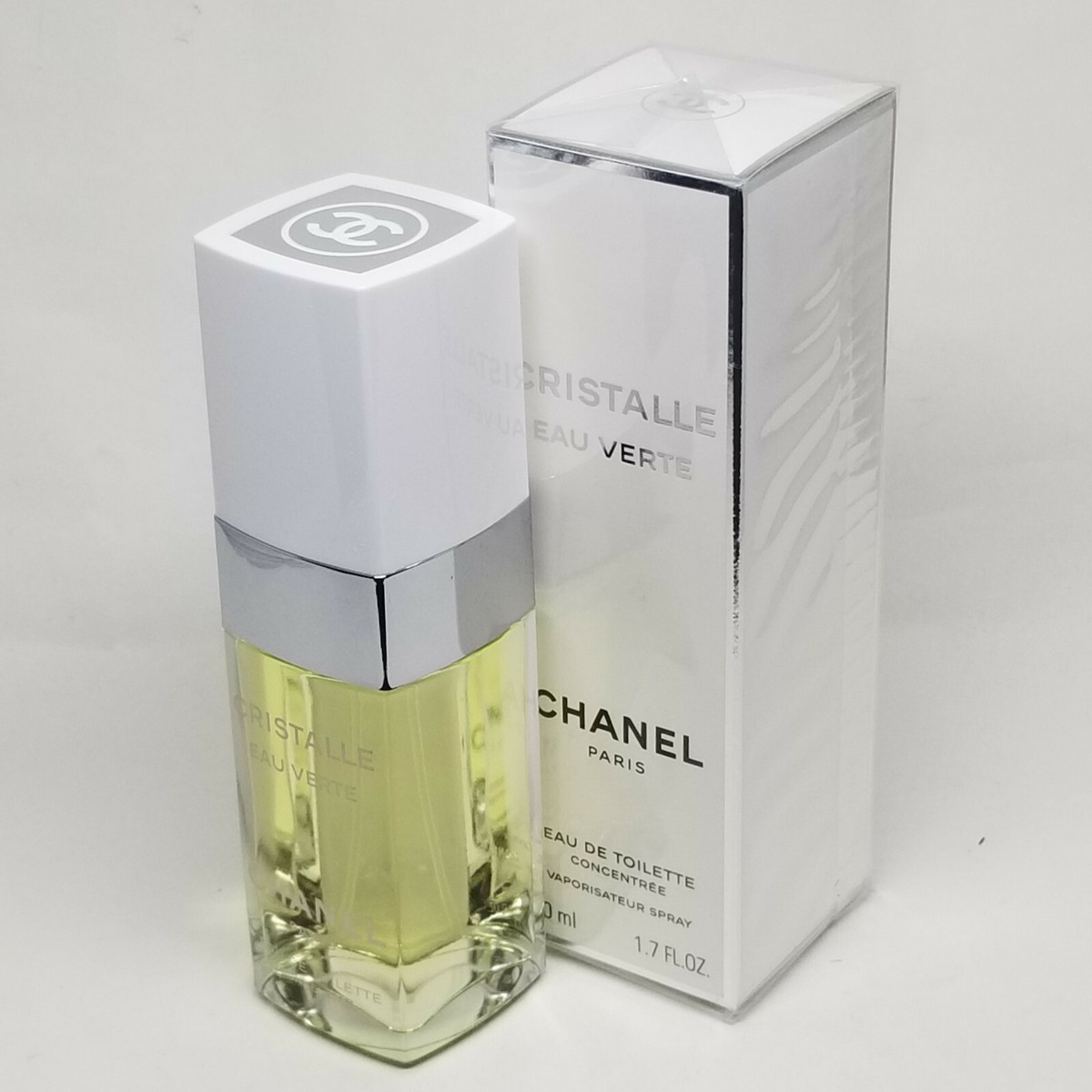 Chanel Cristalle Verte Eau de Toilette 50ml 1.7 oz Concentre Spray