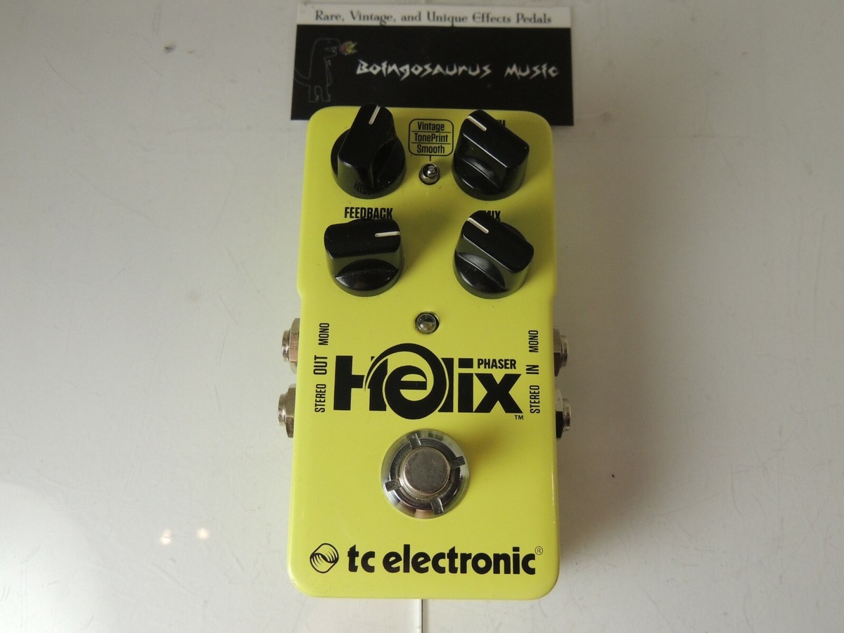 TC Electronics Helix Phaser Phase Shifter Effects Pedal Guitar
