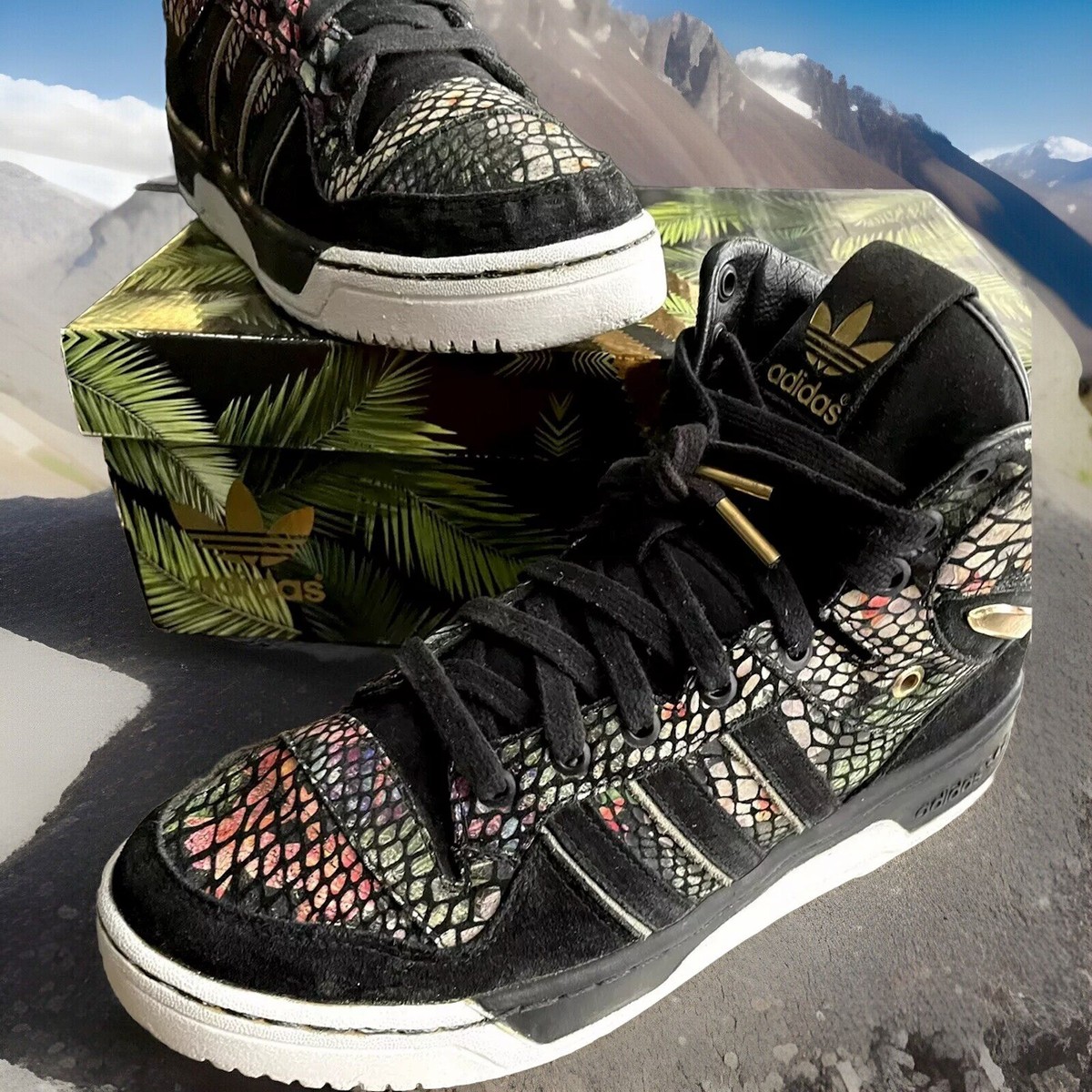 ADIDAS ORIGINALS ATTITUDE HI BIG SEAN HAWAII EDITION BLACK/GOLD