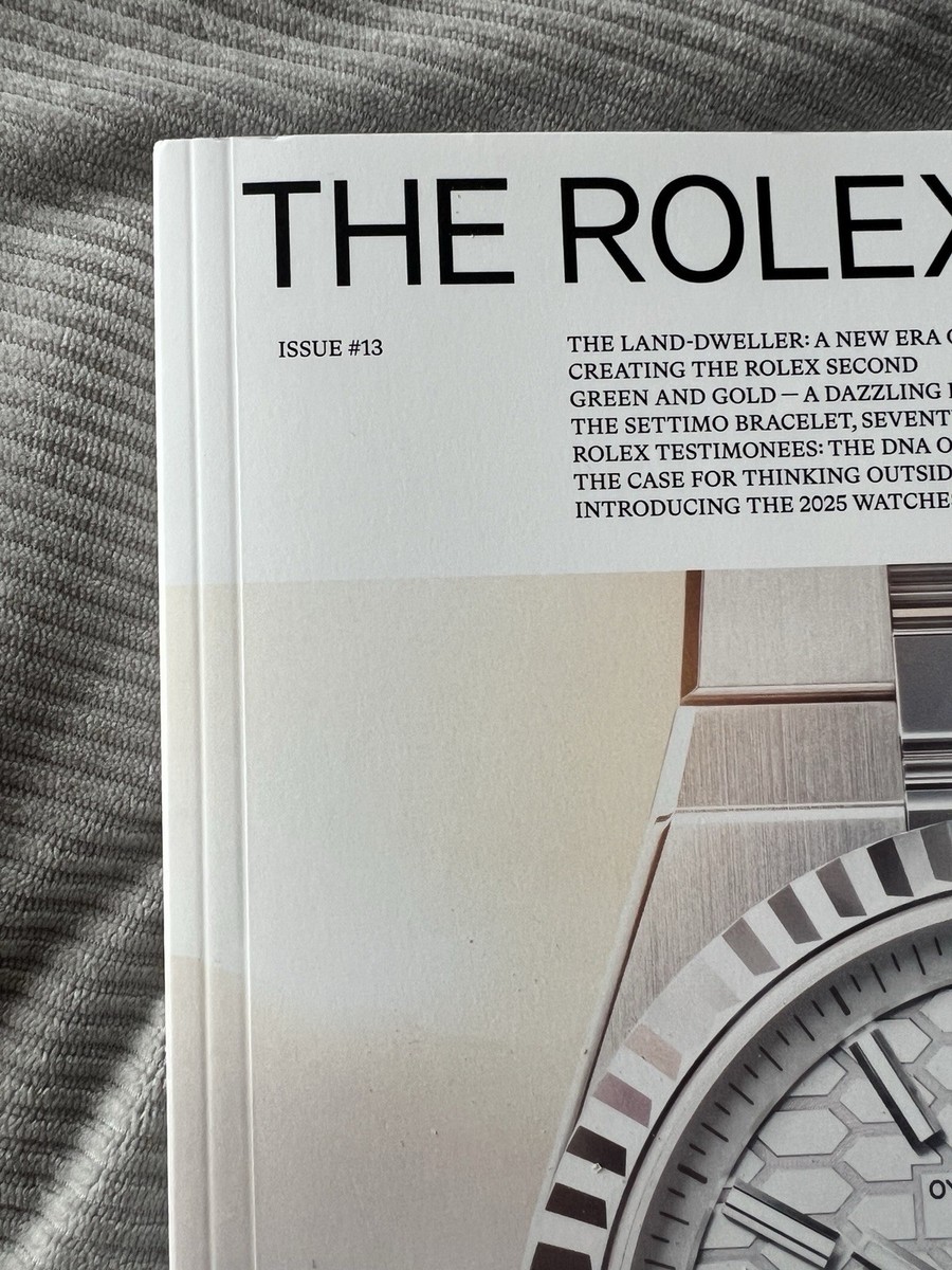 Rolex Magazine / Catalogue Issue #13 Land-Dweller Watch 2025 NEW