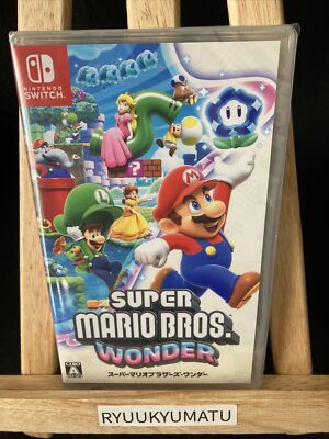 Nintendo Switch Super Mario Bros Wonder Japan NEW Free Shipping