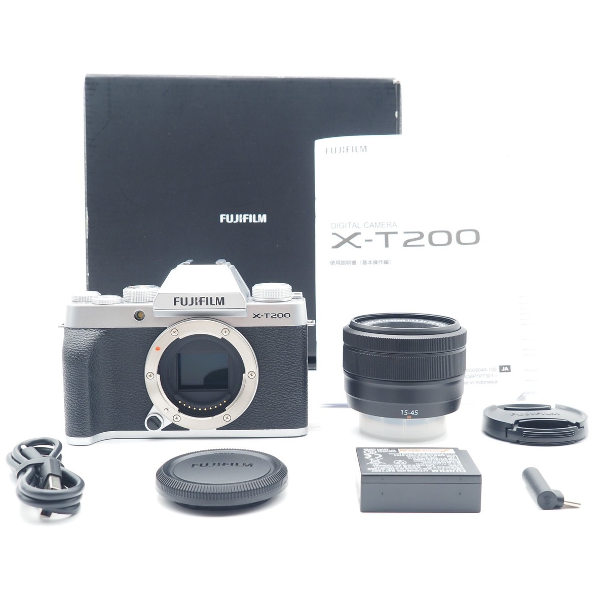 USED Excellent+++] Fujifilm X-T200 Mirrorless Camera Lens Kit
